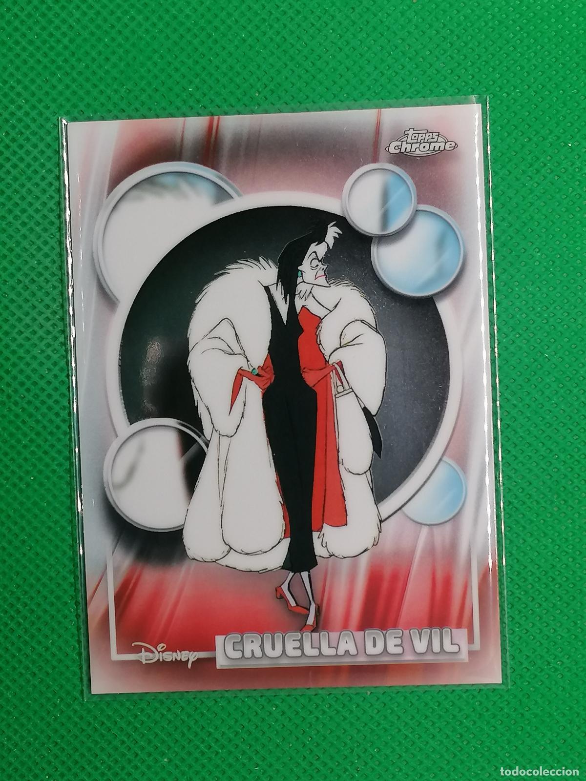 Trading cards: 65 CRUELLA DE VIL ⚽ TOPPS CHROME DISNEY 2026 ⚽