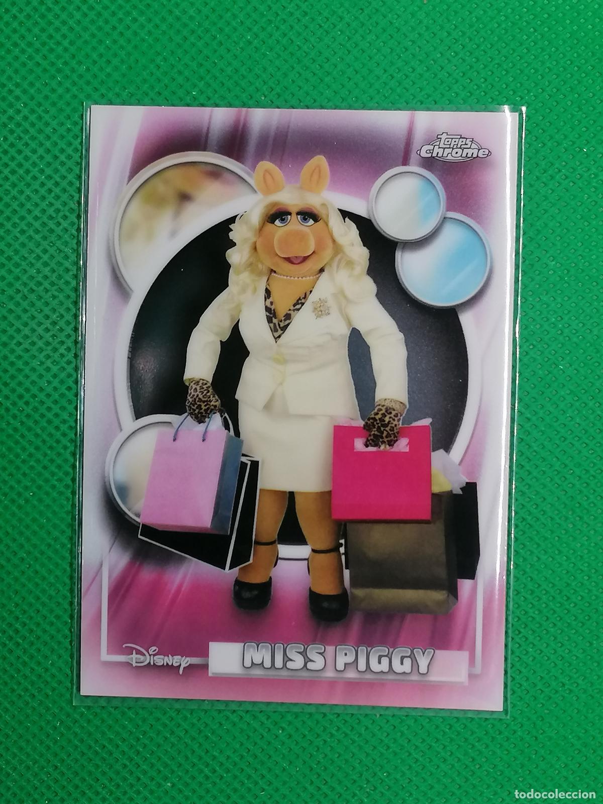Trading cards: 61 MISS PIGGY ⚽ TOPPS CHROME DISNEY 2026 ⚽