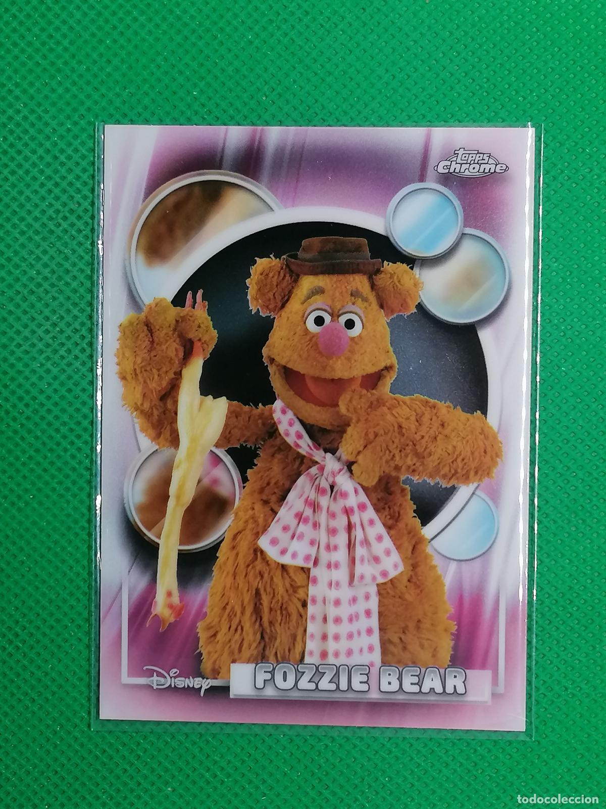 Trading cards: 56 FOZZIE BEAR ⚽ TOPPS CHROME DISNEY 2026 ⚽