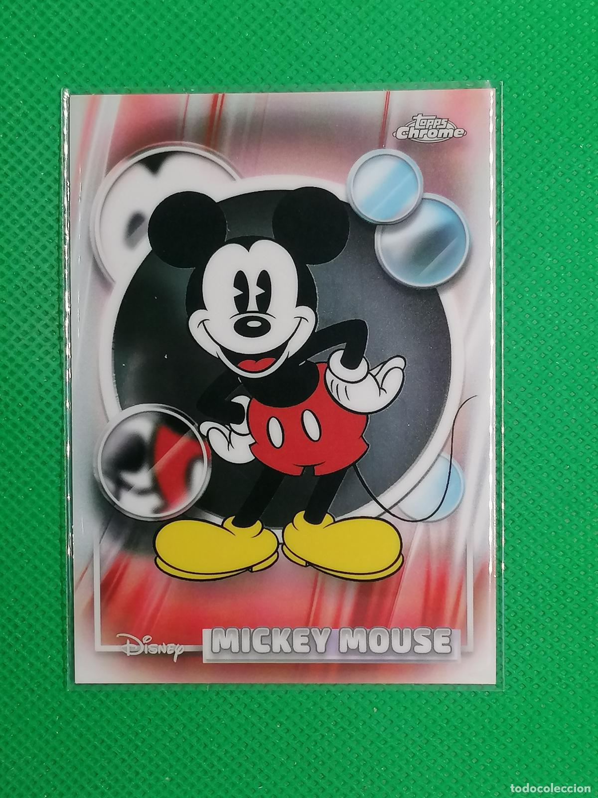 Figurine Collezionabili: 50 MICKEY MOUSE ⚽ TOPPS CHROME DISNEY 2026 ⚽
