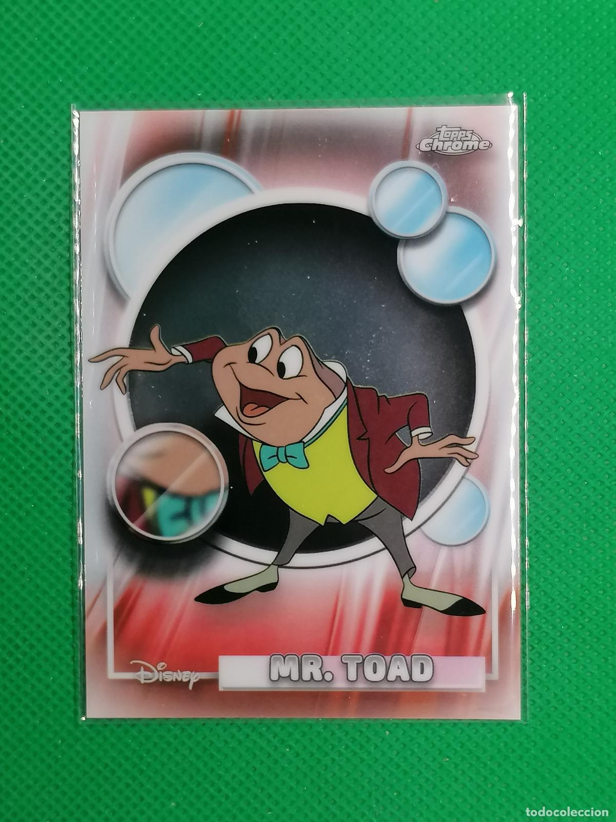 Trading cards: 3 MR TOAD ⚽ TOPPS CHROME DISNEY 2026 ⚽