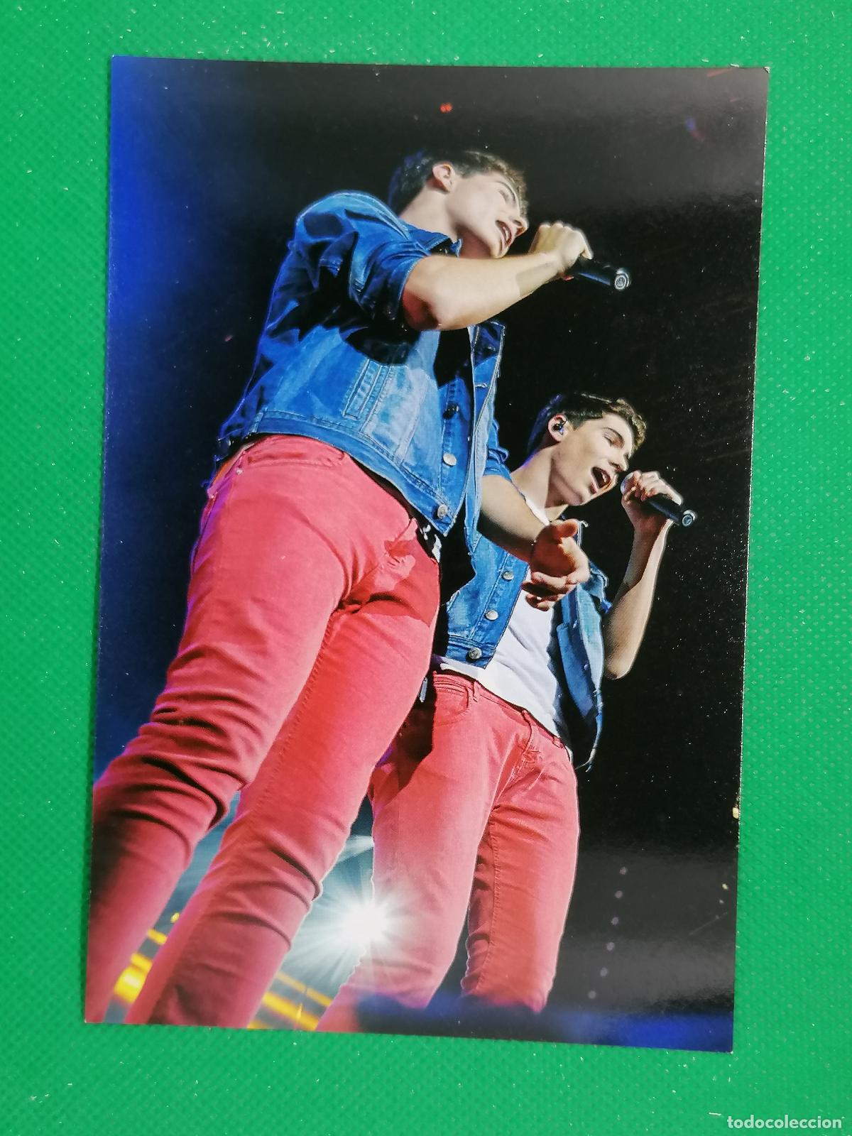 Cartes &agrave; &Eacute;changer: 105 GEMELIERS PHOTOCARD LAMINCARD POSTALCARD ⚽ PANINI PEP&acute;S MUSIC GROUP 15 2015 ⚽