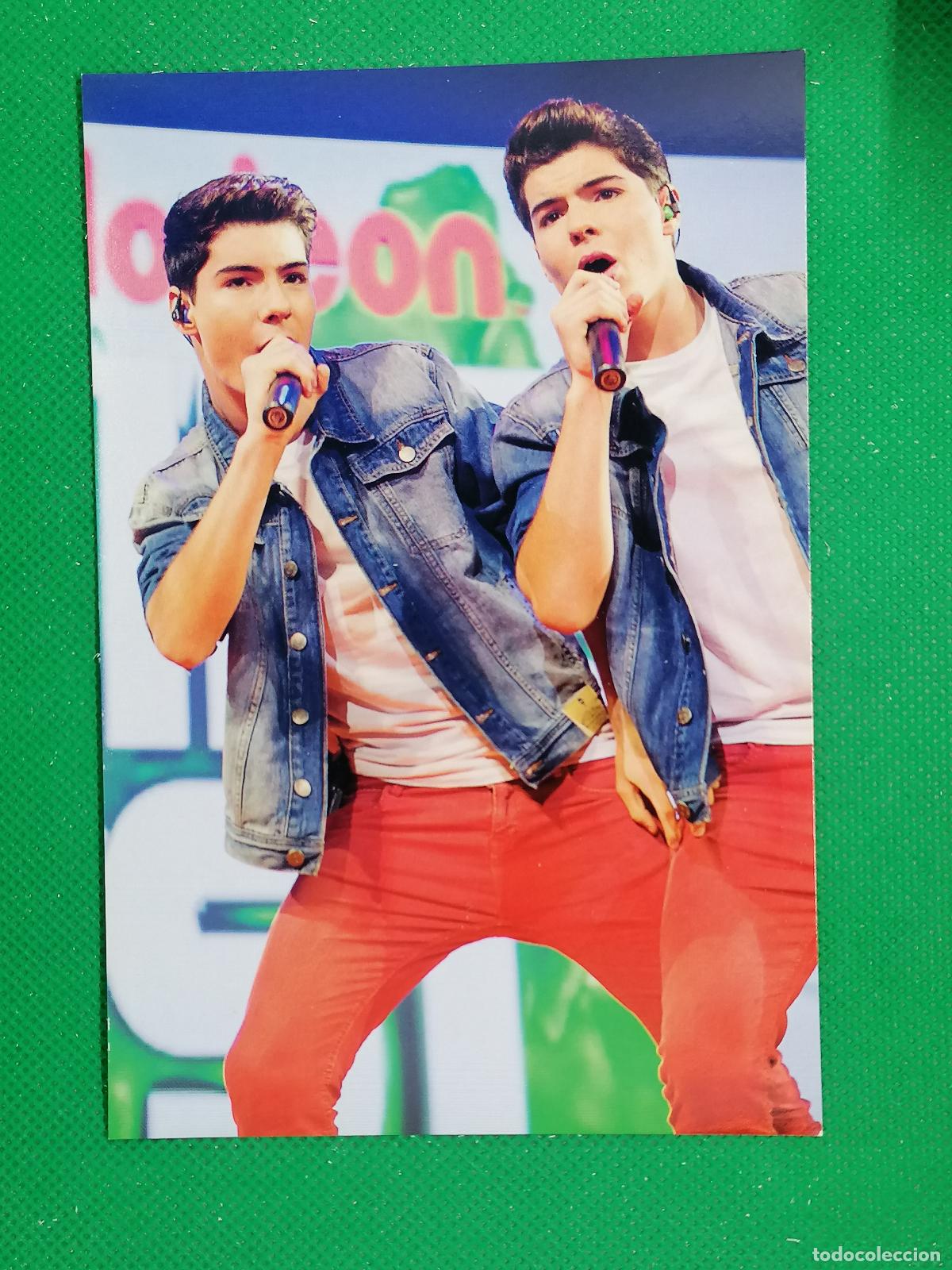 Trading Cards: 103 GEMELIERS PHOTOCARD LAMINCARD POSTALCARD ⚽ PANINI PEP&acute;S MUSIC GROUP 15 2015 ⚽
