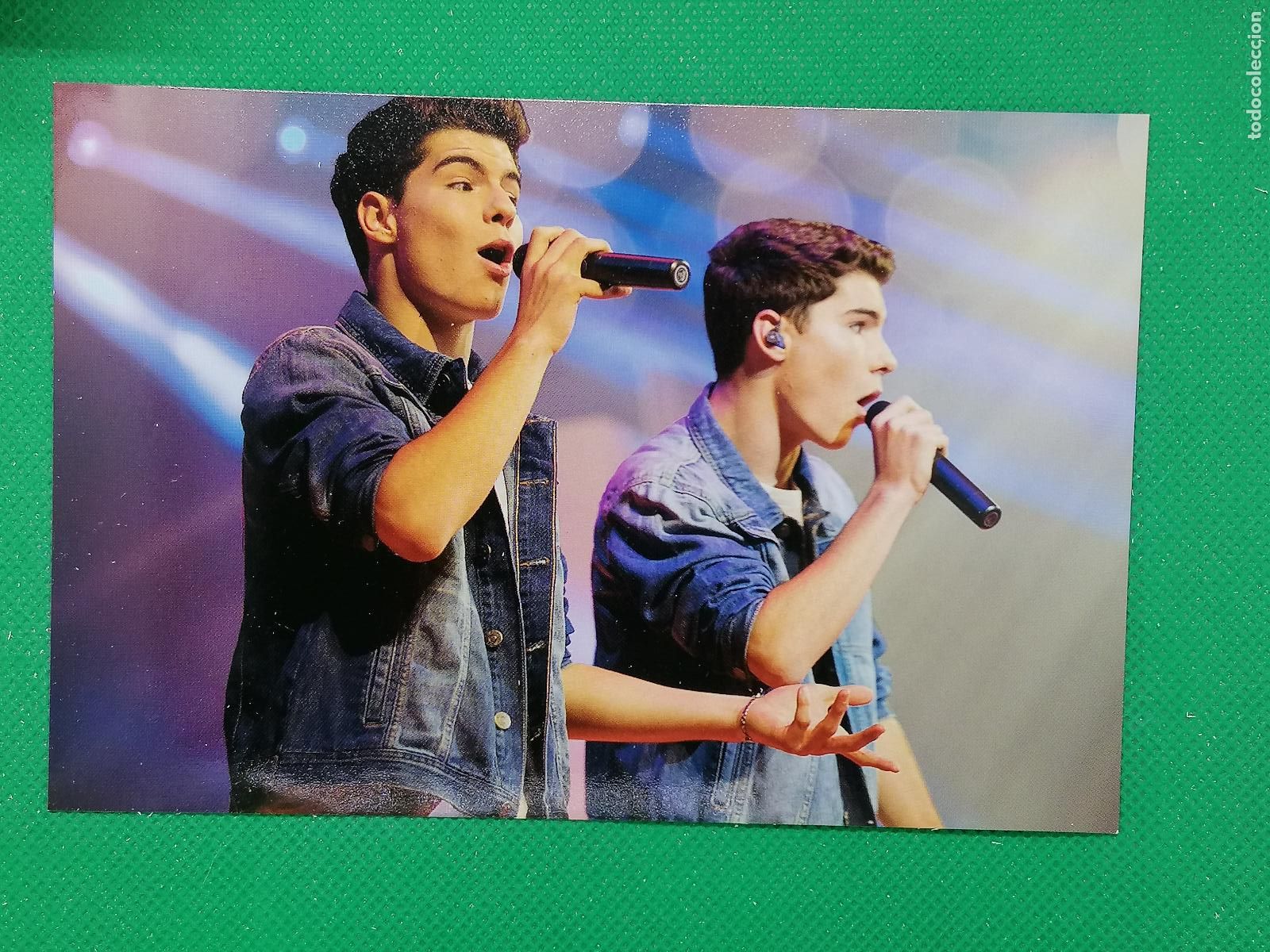 Trading Cards: 100 GEMELIERS PHOTOCARD LAMINCARD POSTALCARD ⚽ PANINI PEP&acute;S MUSIC GROUP 15 2015 ⚽