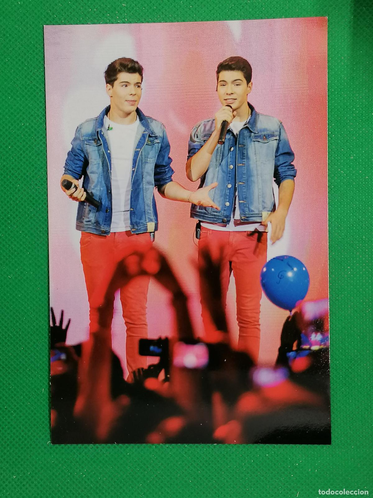 Figurine Collezionabili: 99 GEMELIERS PHOTOCARD LAMINCARD POSTALCARD ⚽ PANINI PEP&acute;S MUSIC GROUP 15 2015 ⚽