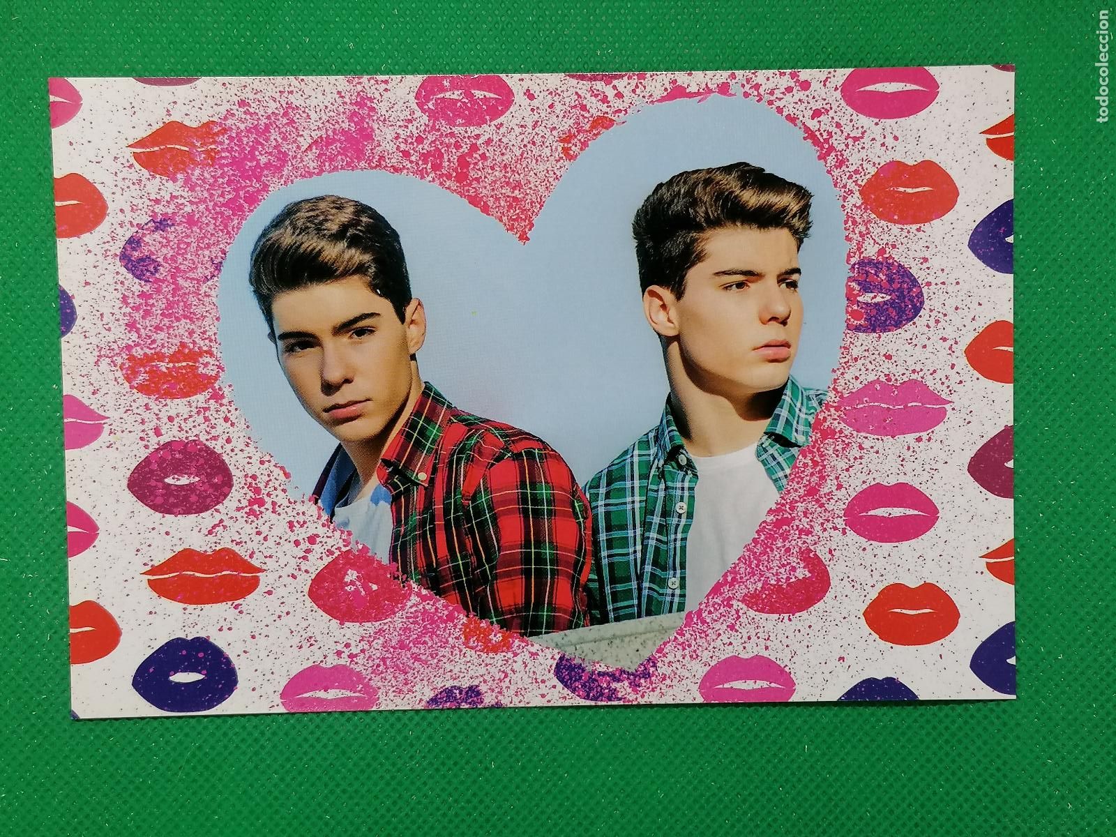 Trading cards: 83 GEMELIERS PHOTOCARD LAMINCARD POSTALCARD ⚽ PANINI PEP&acute;S MUSIC GROUP 15 2015 ⚽