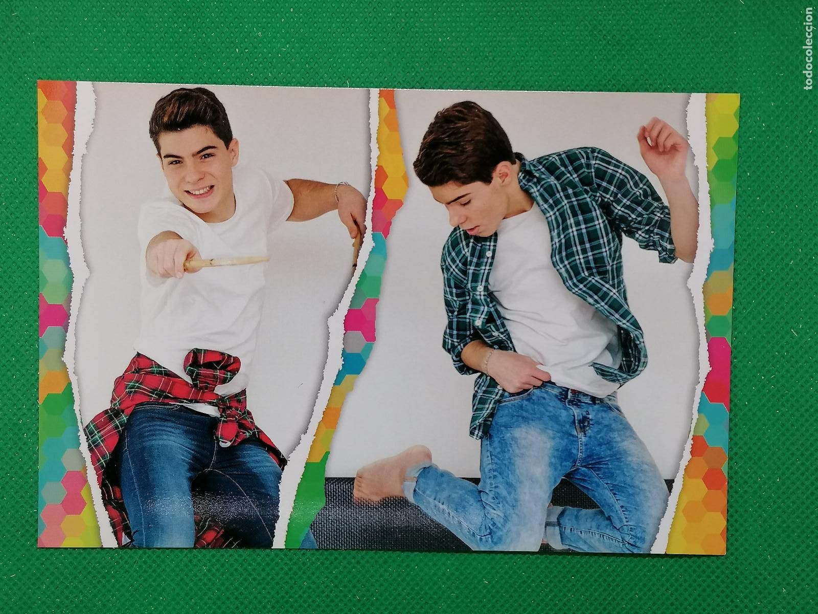 Trading cards: 63 GEMELIERS PHOTOCARD LAMINCARD POSTALCARD ⚽ PANINI PEP&acute;S MUSIC GROUP 15 2015 ⚽