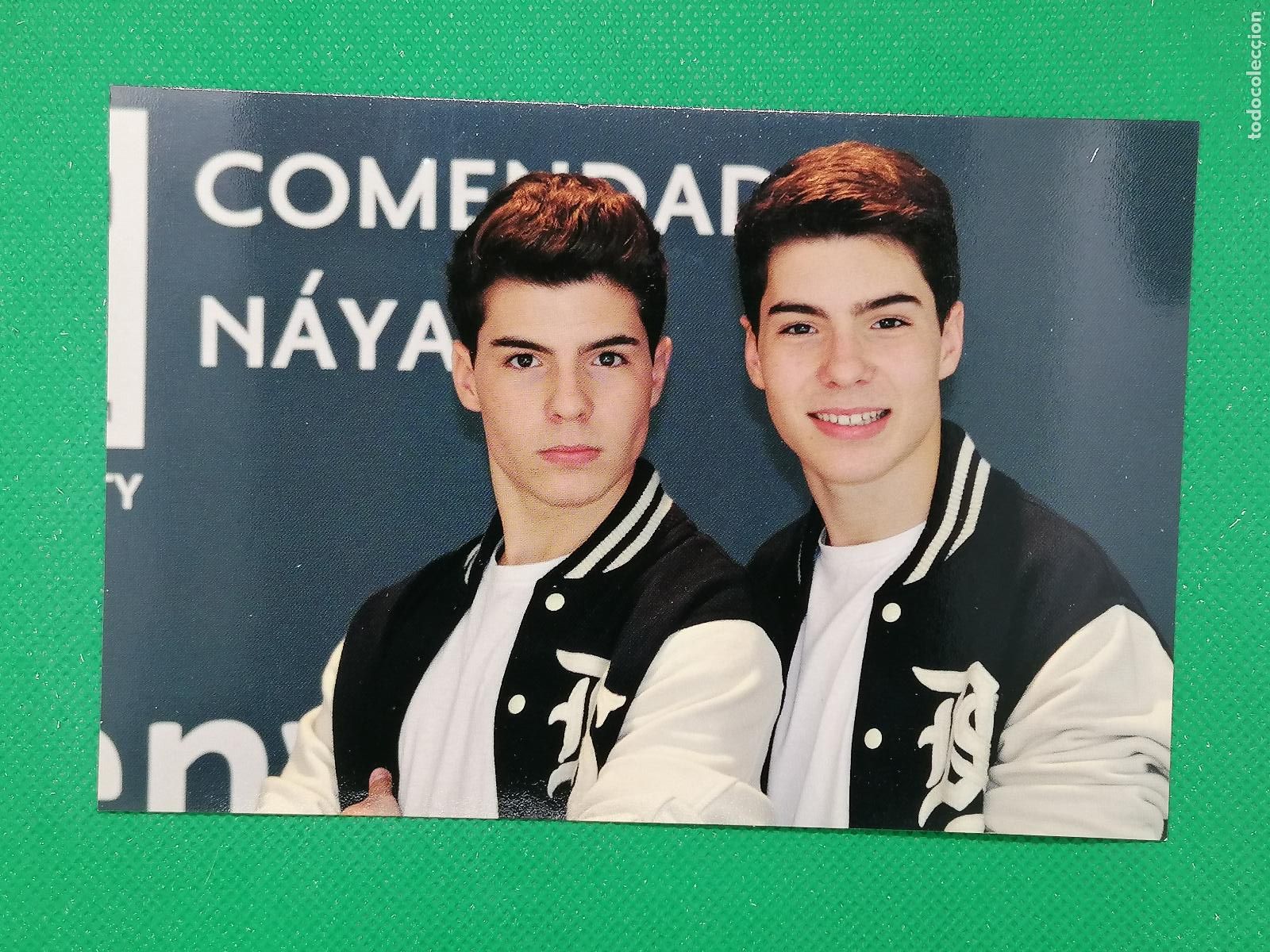 Cartes &agrave; &Eacute;changer: 55 GEMELIERS PHOTOCARD LAMINCARD POSTALCARD ⚽ PANINI PEP&acute;S MUSIC GROUP 15 2015 ⚽