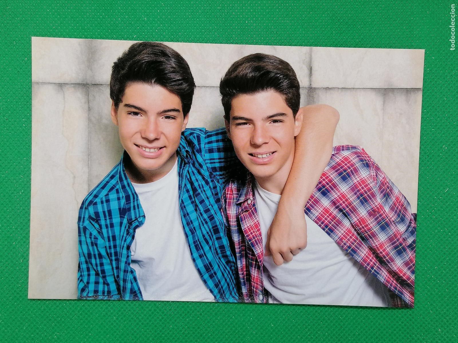 Figurine Collezionabili: 50 GEMELIERS PHOTOCARD LAMINCARD POSTALCARD ⚽ PANINI PEP&acute;S MUSIC GROUP 15 2015 ⚽