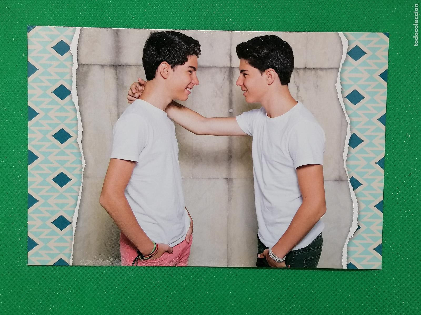 Figurine Collezionabili: 49 GEMELIERS PHOTOCARD LAMINCARD POSTALCARD ⚽ PANINI PEP&acute;S MUSIC GROUP 15 2015 ⚽