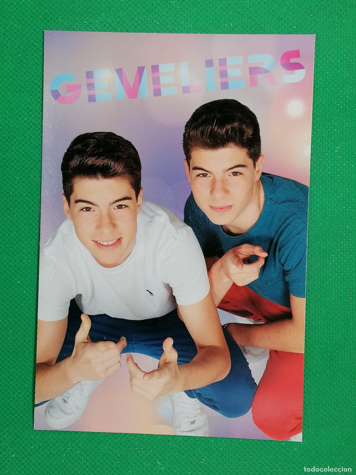 Cartes &agrave; &Eacute;changer: 43 GEMELIERS PHOTOCARD LAMINCARD POSTALCARD ⚽ PANINI PEP&acute;S MUSIC GROUP 15 2015 ⚽