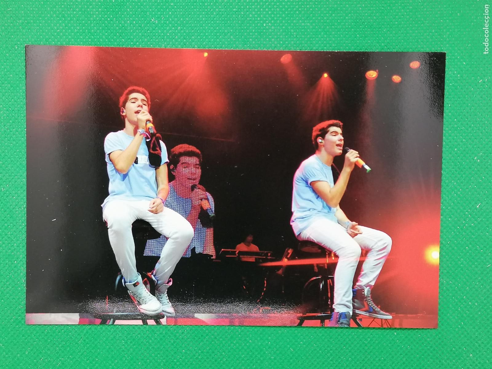 Cartas Colecion&aacute;veis: 34 GEMELIERS PHOTOCARD LAMINCARD POSTALCARD ⚽ PANINI PEP&acute;S MUSIC GROUP 15 2015 ⚽