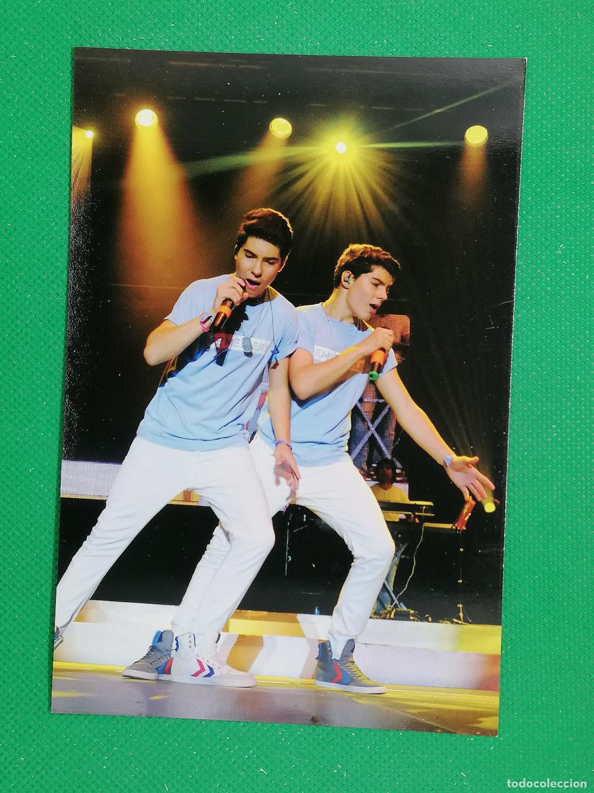 Cartas Colecion&aacute;veis: 33 GEMELIERS PHOTOCARD LAMINCARD POSTALCARD ⚽ PANINI PEP&acute;S MUSIC GROUP 15 2015 ⚽
