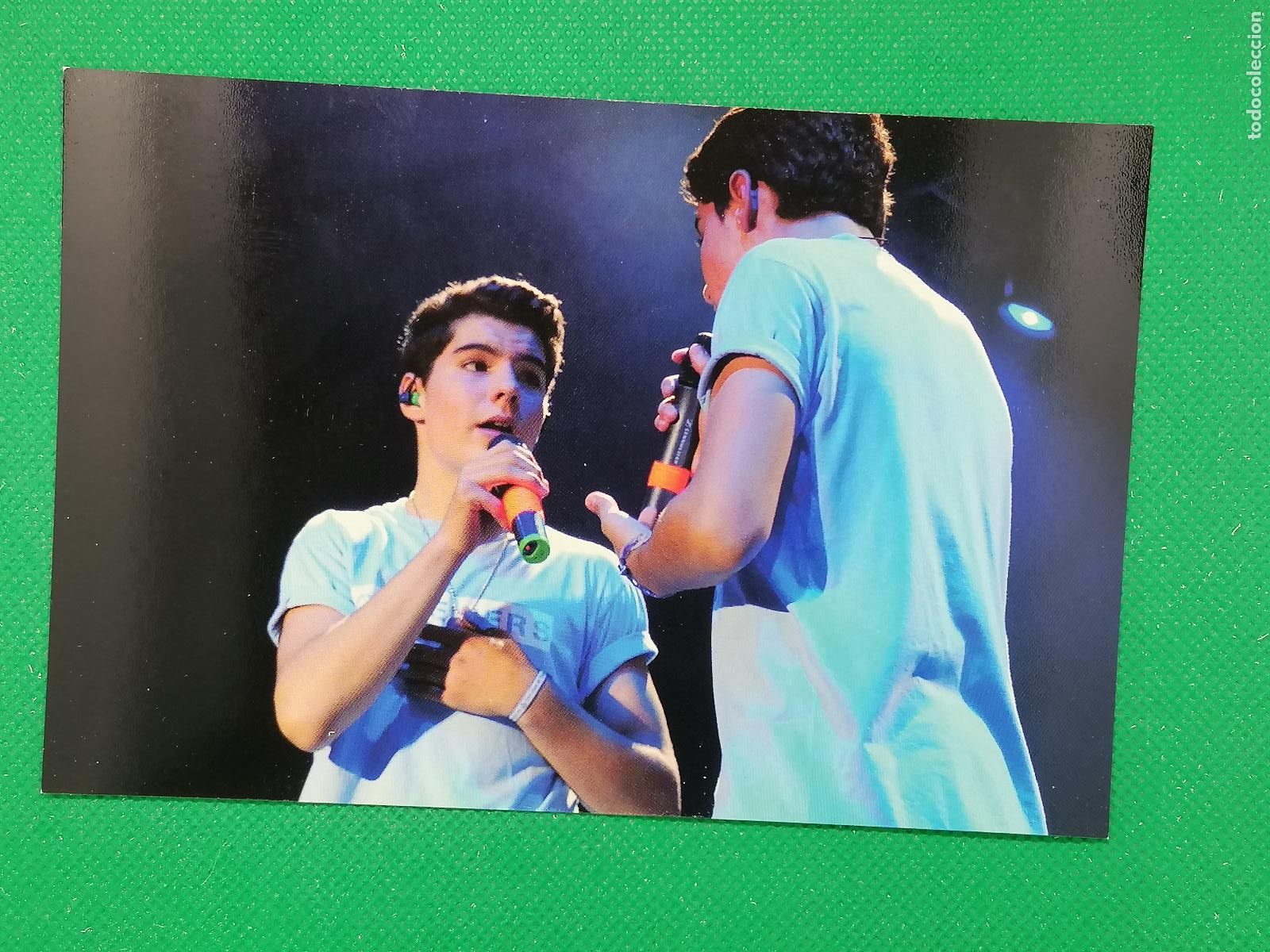 Trading cards: 28 GEMELIERS PHOTOCARD LAMINCARD POSTALCARD ⚽ PANINI PEP&acute;S MUSIC GROUP 15 2015 ⚽