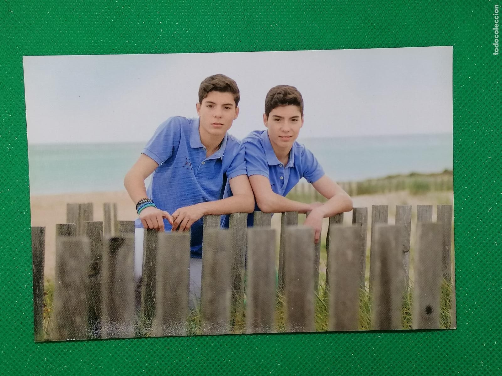 Trading cards: 14 GEMELIERS PHOTOCARD LAMINCARD POSTALCARD ⚽ PANINI PEP&acute;S MUSIC GROUP 15 2015 ⚽