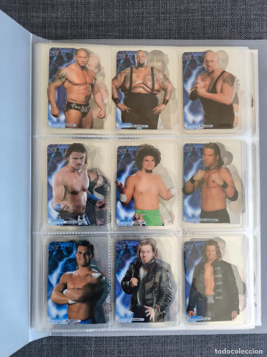 Trading cards: 2008 Mundicromo / Edibas WWE: colecci&oacute;n completa Pressing Catch 162 cards