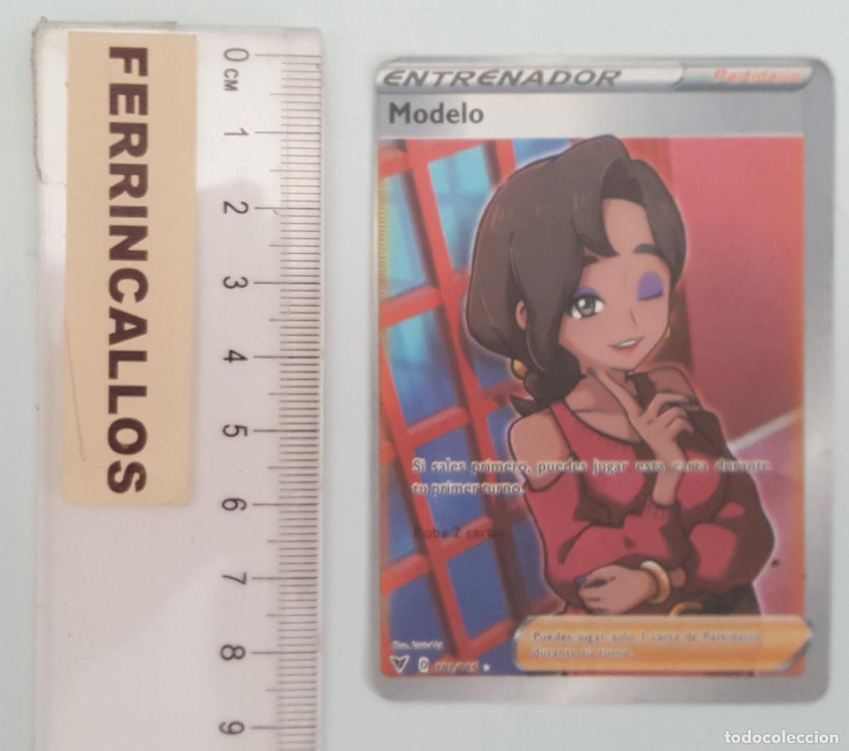 Trading cards: CARTA POKEMON MODELO ENTRENADOR PARTIDARIO Voltaje V&iacute;vido 181/185 Ultra Rare