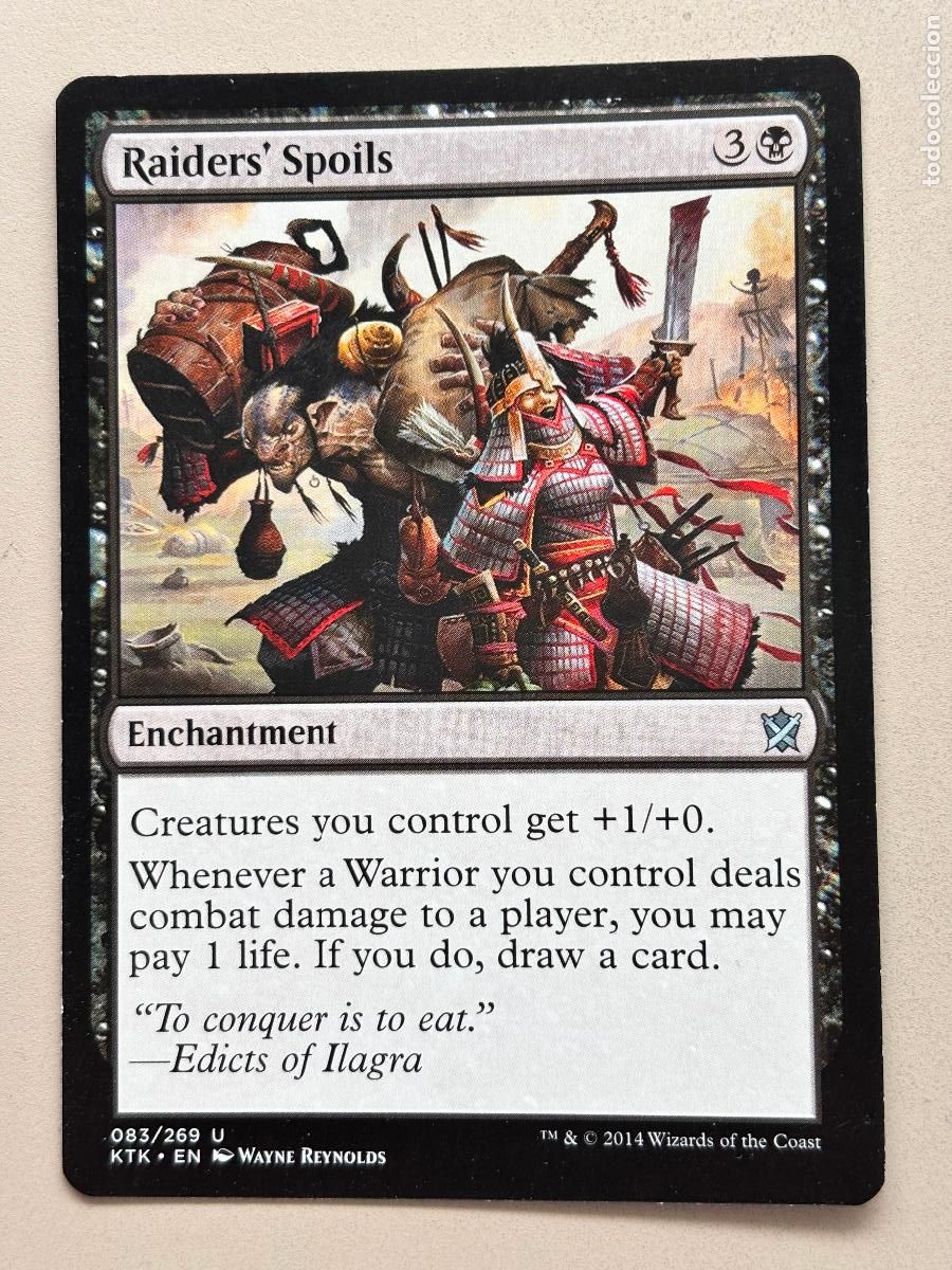 Trading cards: MAGIC THE GATHERING - RAIDER' SPOILS ( KHANS OF TARKIR )