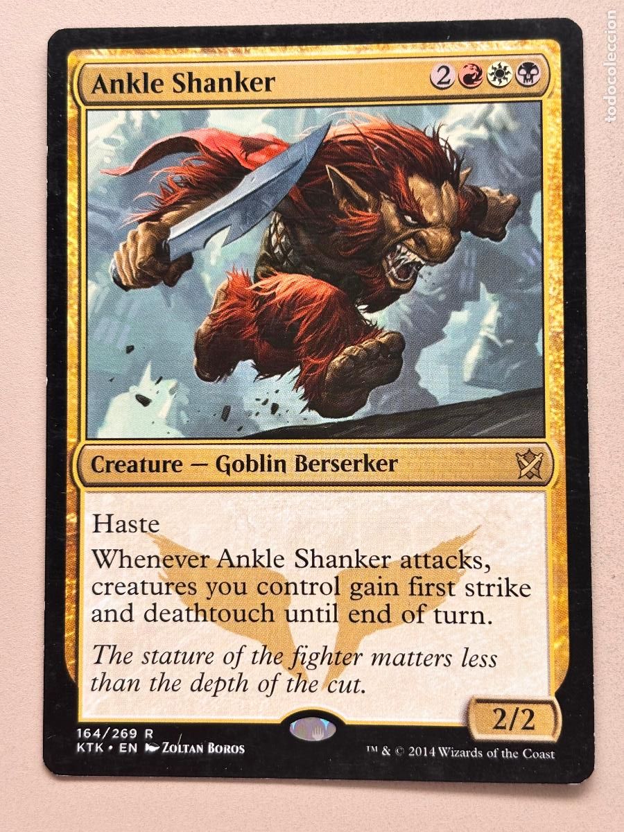 Trading cards: MAGIC THE GATHERING - ANKLE SHANKER ( KHANS OF TARKIR )