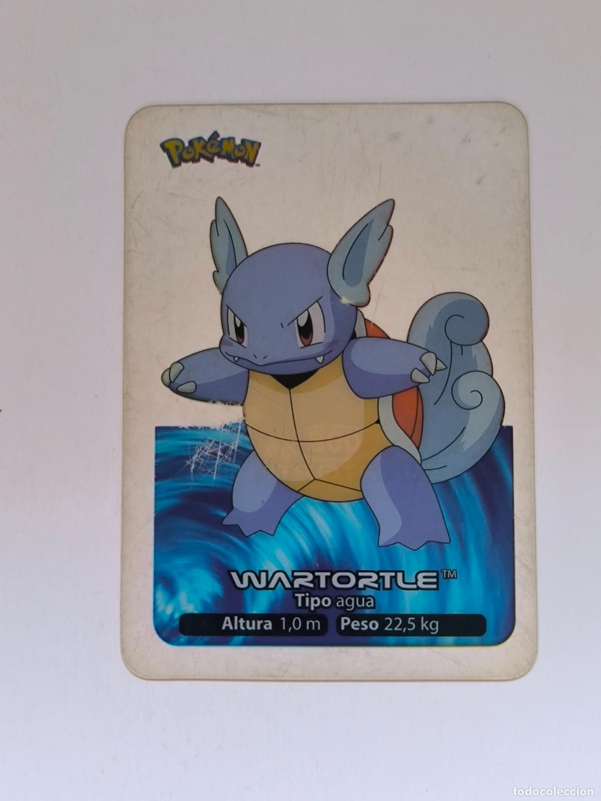Trading cards: POKEMON LAMINCARDS - N&ordm; 008 / 8 WARTORTLE - CARD / CARTA - EDIBAS 2005 - ESPA&Ntilde;OL (Z7A2)