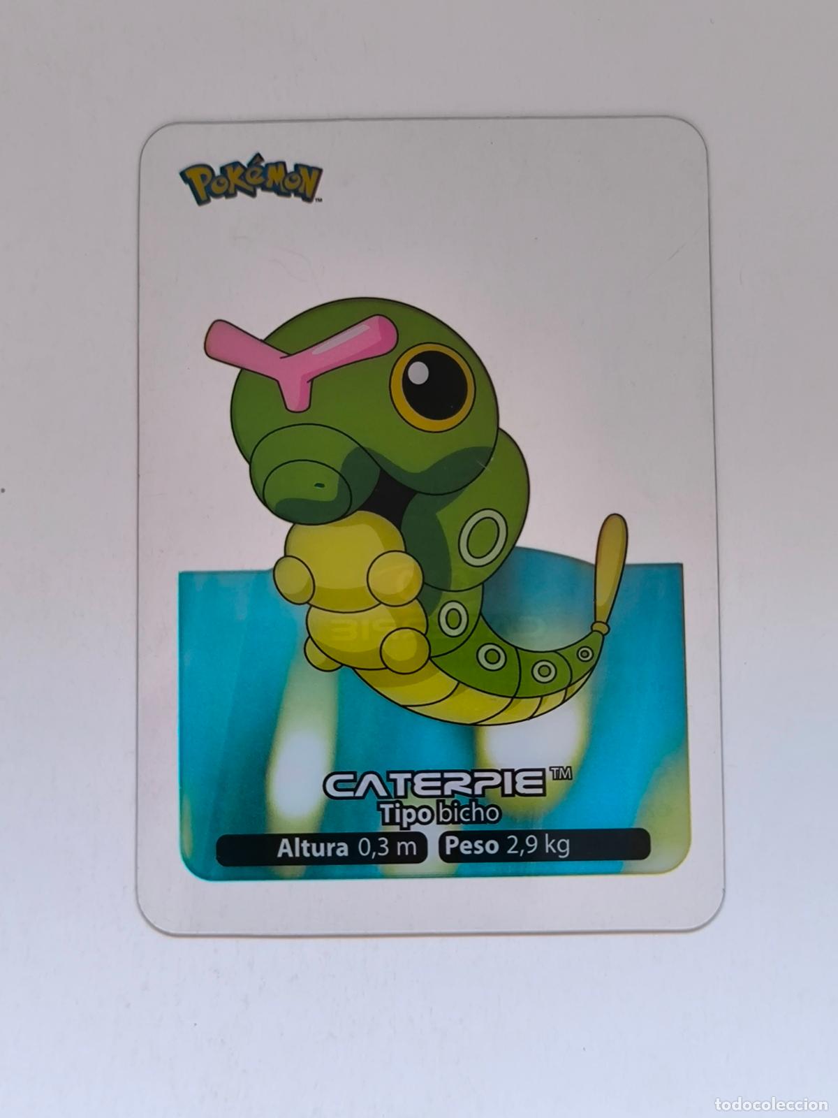Trading cards: POKEMON LAMINCARDS - N&ordm; 010 / 10 CATERPIE - CARD / CARTA - EDIBAS 2005 - ESPA&Ntilde;OL (Z7A2)