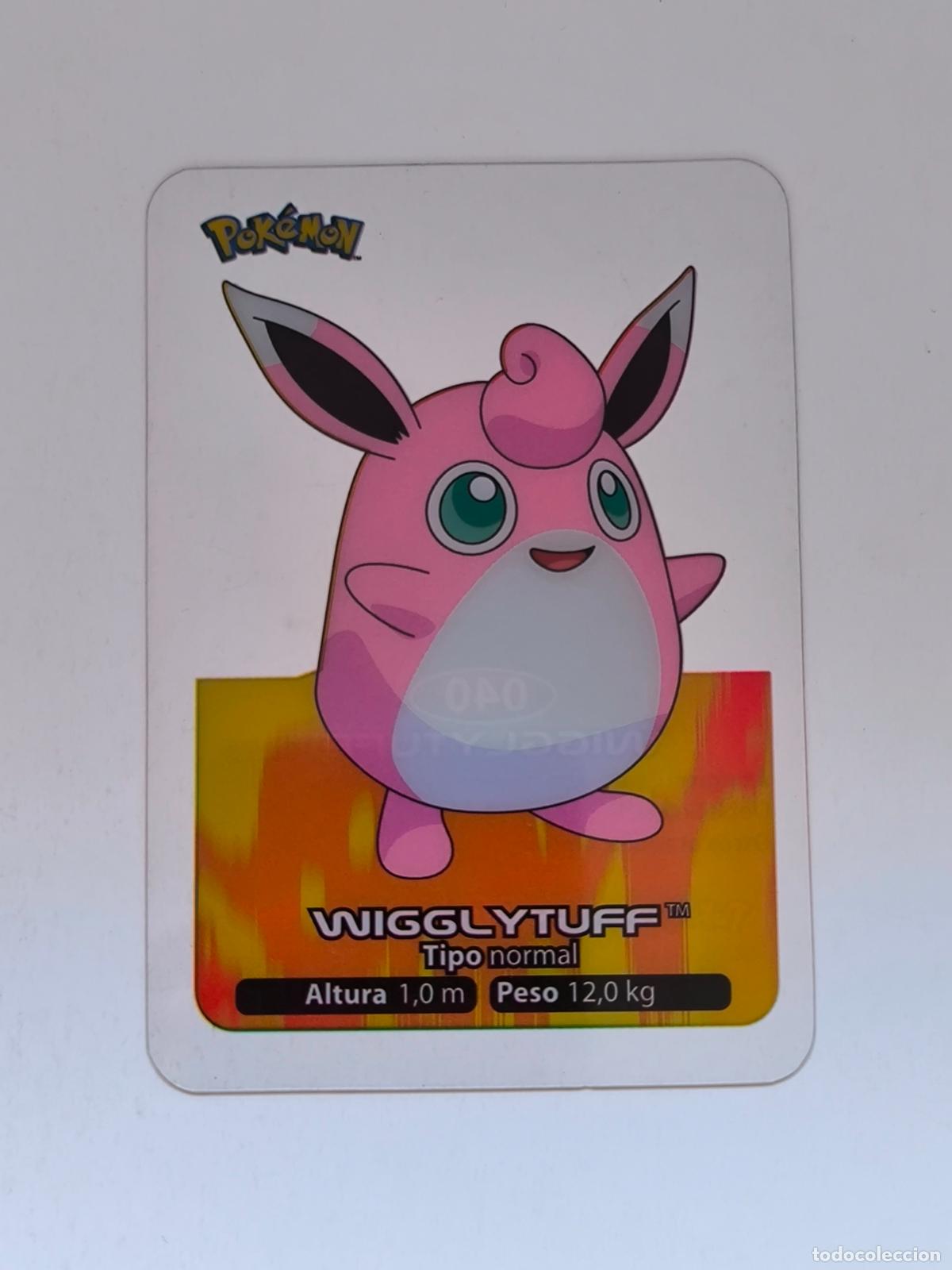 Trading cards: POKEMON LAMINCARDS - N&ordm; 040 / 40 WIGGLYTUFF - CARD / CARTA - EDIBAS 2005 - ESPA&Ntilde;OL (Z7A2)