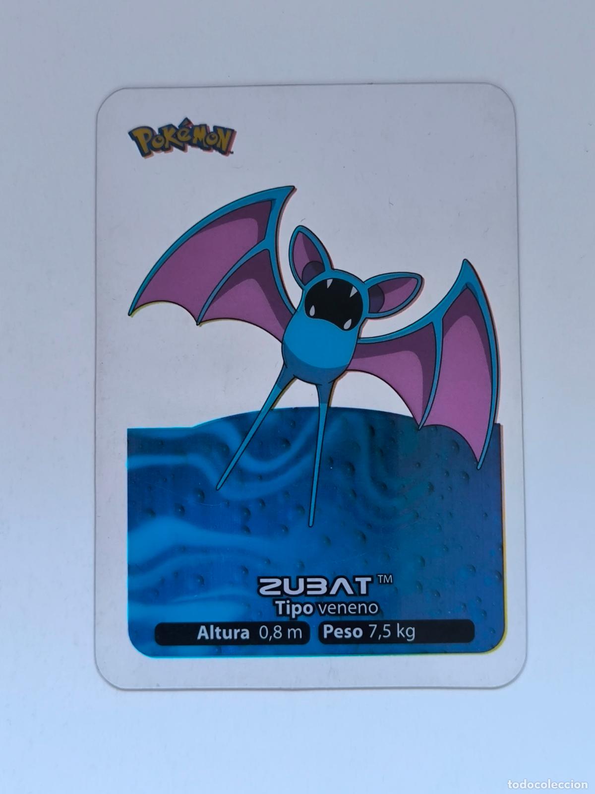 Trading cards: POKEMON LAMINCARDS - N&ordm; 041 / 41 ZUBAT - CARD / CARTA - EDIBAS 2005 - ESPA&Ntilde;OL (Z7A2)