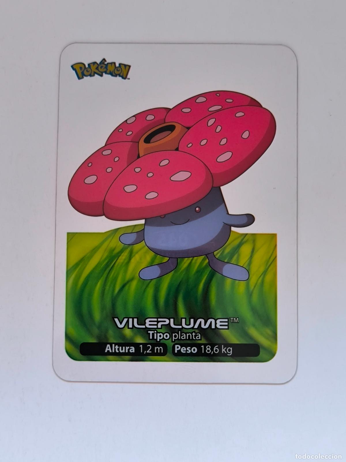 Trading cards: POKEMON LAMINCARDS - N&ordm; 045 / 45 VILEPLUME - CARD / CARTA - EDIBAS 2005 - ESPA&Ntilde;OL (Z7A2)