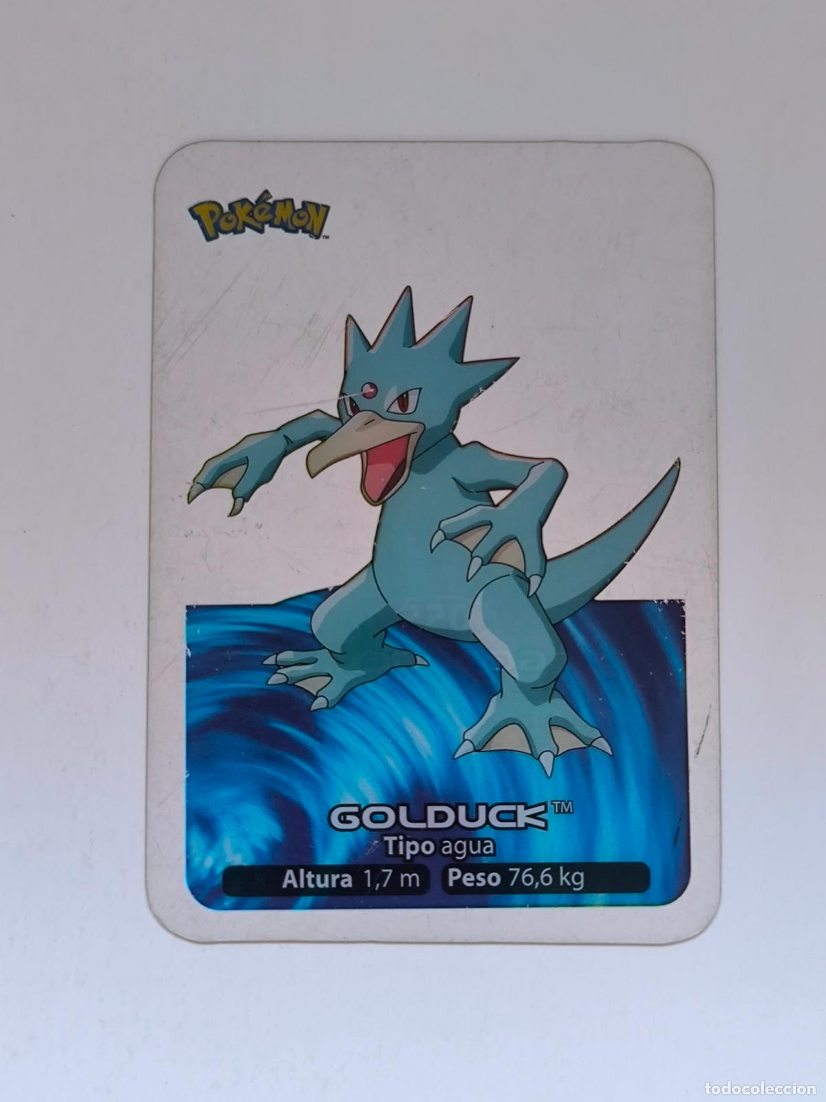 Trading cards: POKEMON LAMINCARDS - N&ordm; 055 / 55 GOLDUCK - CARD / CARTA - EDIBAS 2005 - ESPA&Ntilde;OL (Z7A2)