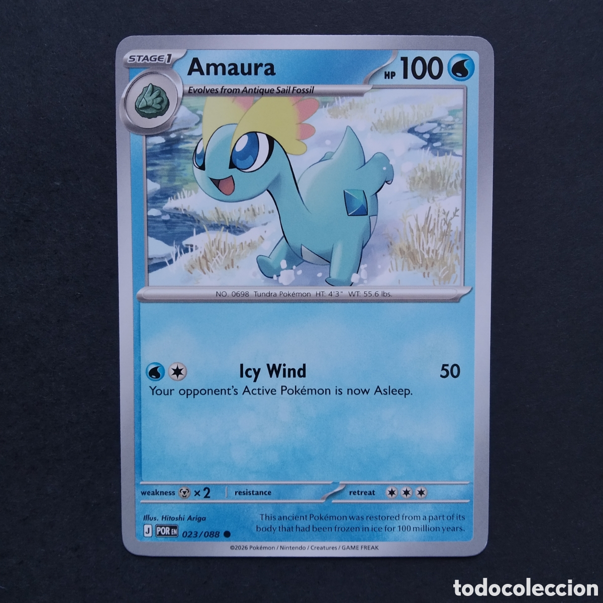 Trading cards: CARTA TCG - N&ordm; 023 - AMAURA - PERFECT ORDER - POK&Eacute;MON - EN INGL&Eacute;S