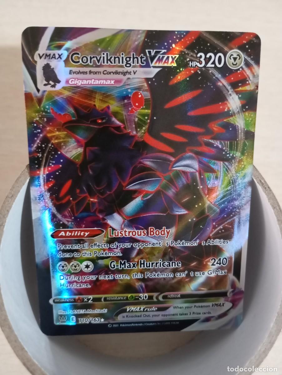 Trading cards: Carta Pok&eacute;mon Corviknight vmax Holo Proxy - Foto 1