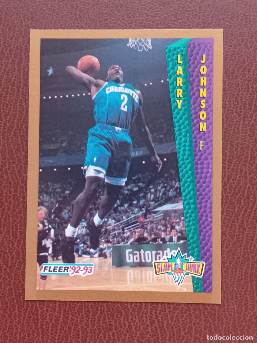 Trading cards: Card 292 Larry Johnson Fleer 1992-93