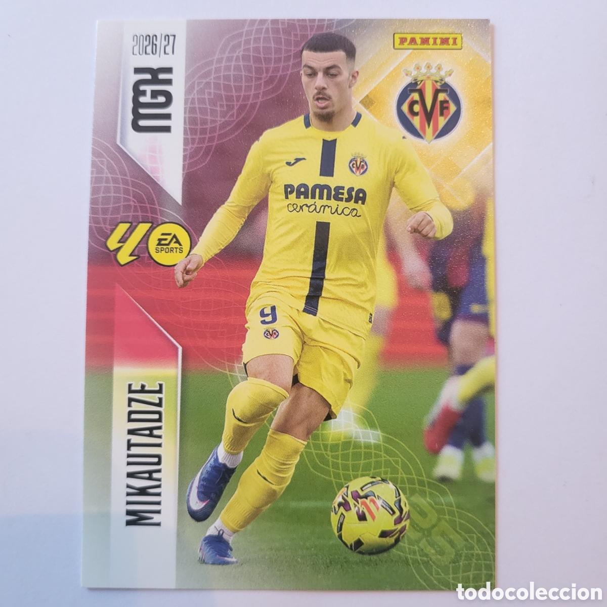 Trading cards: 376 Mikautadze / Megacracks 2026