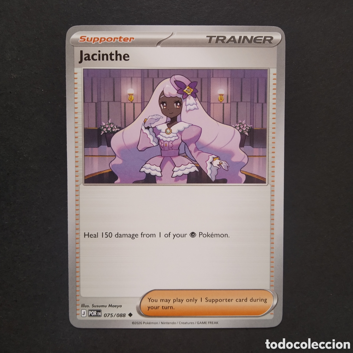 Trading cards: CARTA TCG - N&ordm; 075 - JACINTHE - PERFECT ORDER - POK&Eacute;MON - EN INGL&Eacute;S