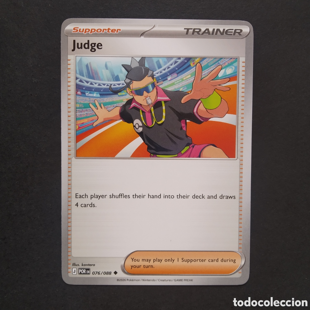 Trading cards: CARTA TCG - N&ordm; 076 - JUDGE - PERFECT ORDER - POK&Eacute;MON - EN INGL&Eacute;S