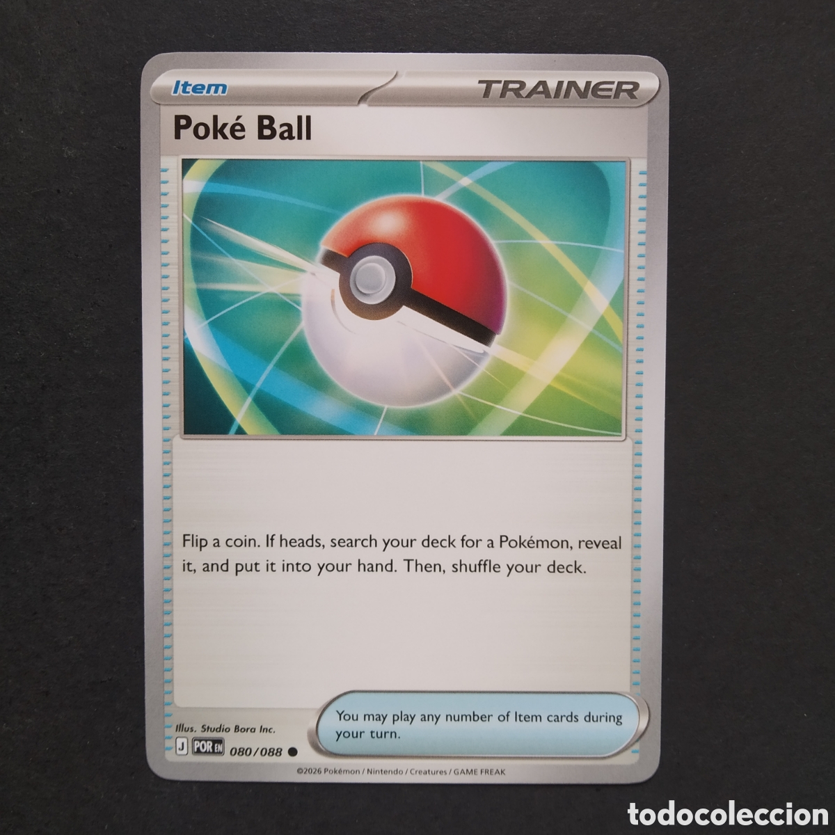 Trading cards: CARTA TCG - N&ordm; 080 - POK&Eacute; BALL - PERFECT ORDER - POK&Eacute;MON - EN INGL&Eacute;S