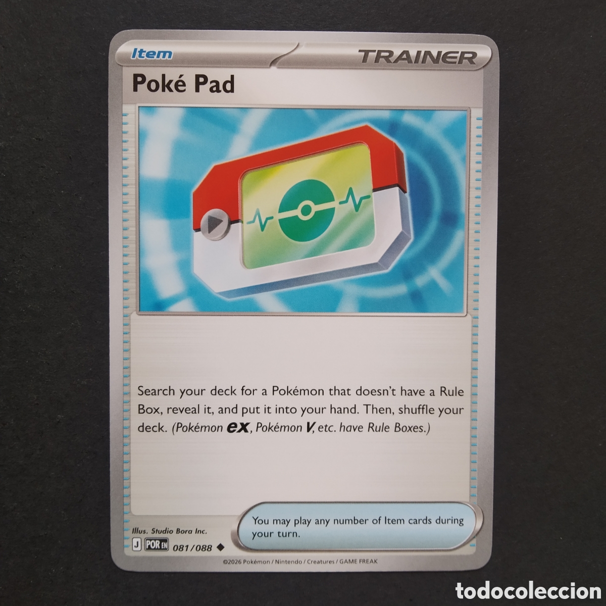 Trading cards: CARTA TCG - N&ordm; 081 - POK&Eacute; PAD - PERFECT ORDER - POK&Eacute;MON - EN INGL&Eacute;S