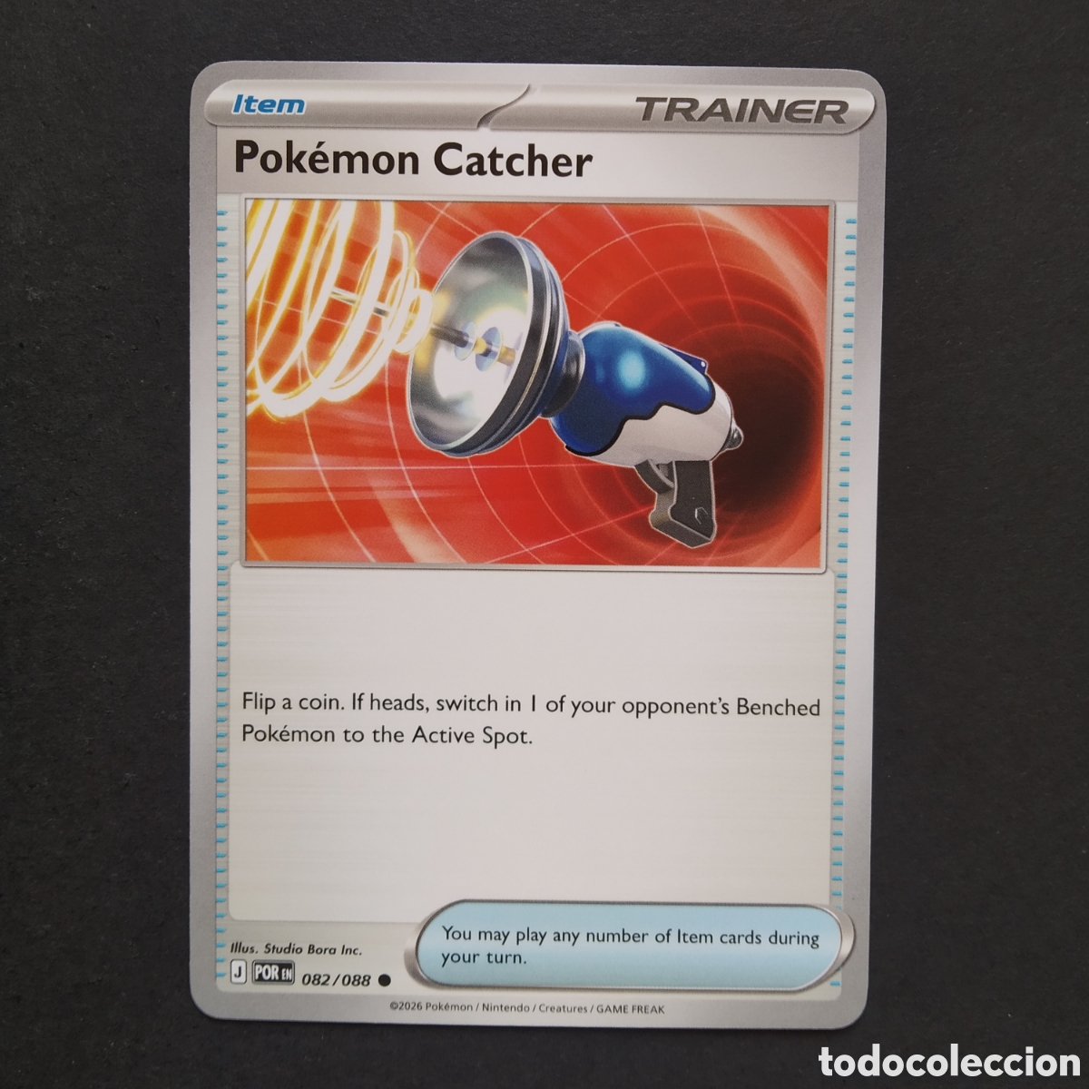 Trading cards: CARTA TCG - N&ordm; 082 - POK&Eacute;MON CATCHER - PERFECT ORDER - POK&Eacute;MON - EN INGL&Eacute;S