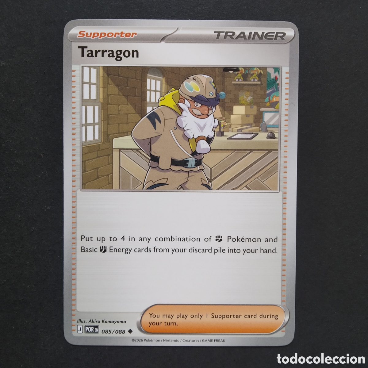 Trading cards: CARTA TCG - N&ordm; 085 - TARRAGON - PERFECT ORDER - POK&Eacute;MON - EN INGL&Eacute;S