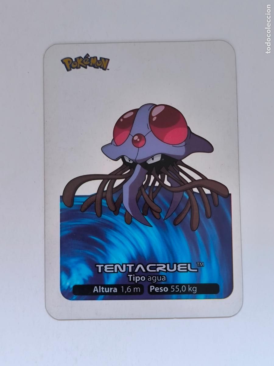 Trading cards: POKEMON LAMINCARDS - N&ordm; 073 / 73 TENTACRUEL - CARD / CARTA - EDIBAS 2005 - ESPA&Ntilde;OL (Z7A2)