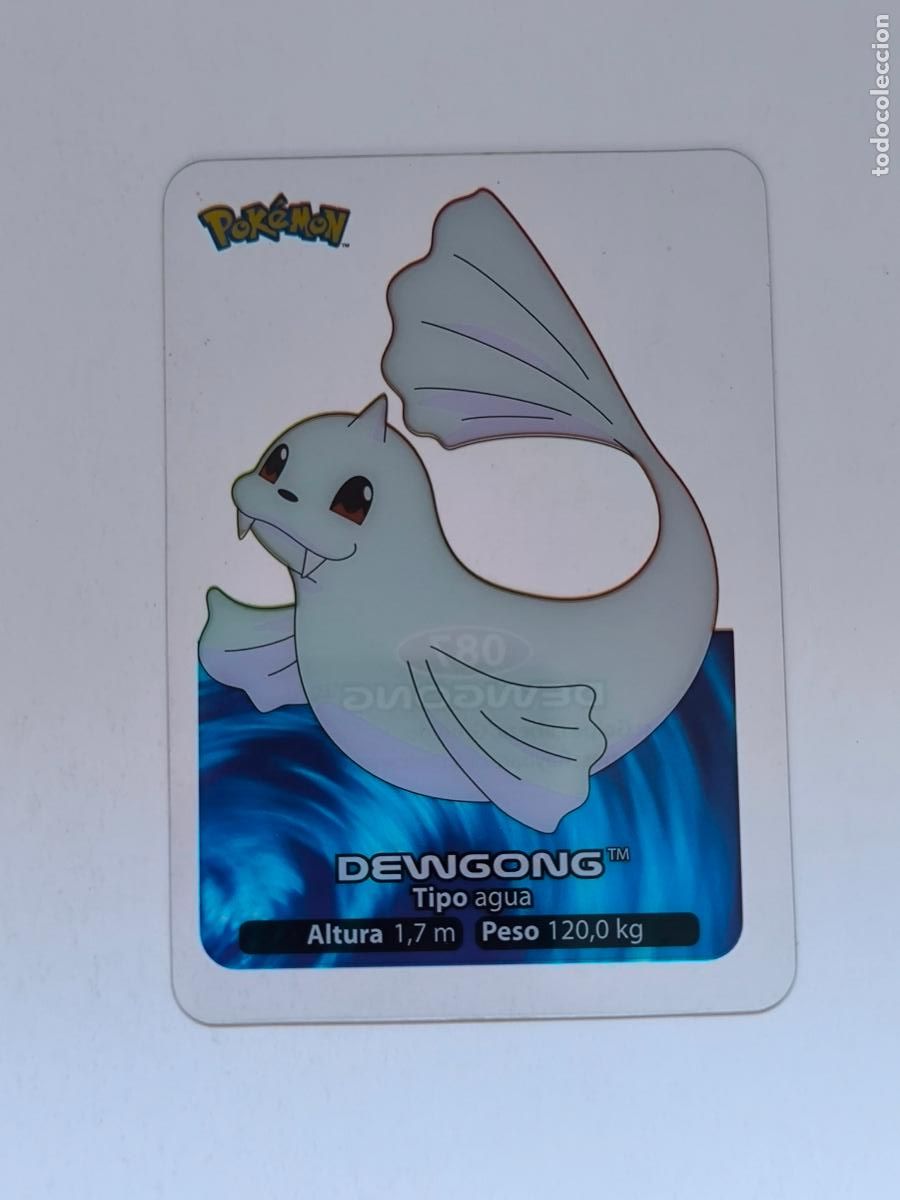 Trading cards: POKEMON LAMINCARDS - N&ordm; 087 / 87 DEWGONG - CARD / CARTA - EDIBAS 2005 - ESPA&Ntilde;OL (Z7A2)