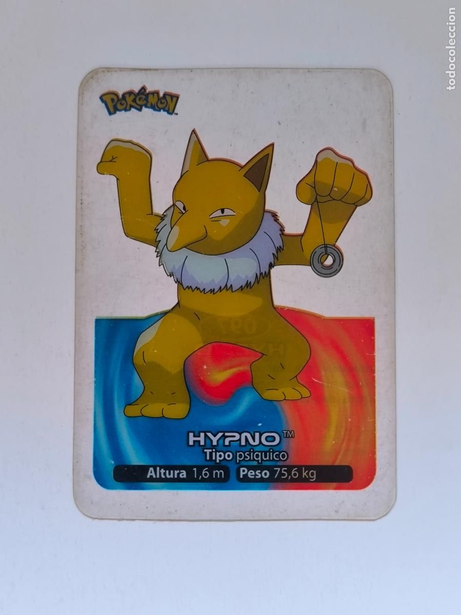 Trading cards: POKEMON LAMINCARDS - N&ordm; 097 / 97 HYPNO - CARD / CARTA - EDIBAS 2005 - ESPA&Ntilde;OL (Z7A2)