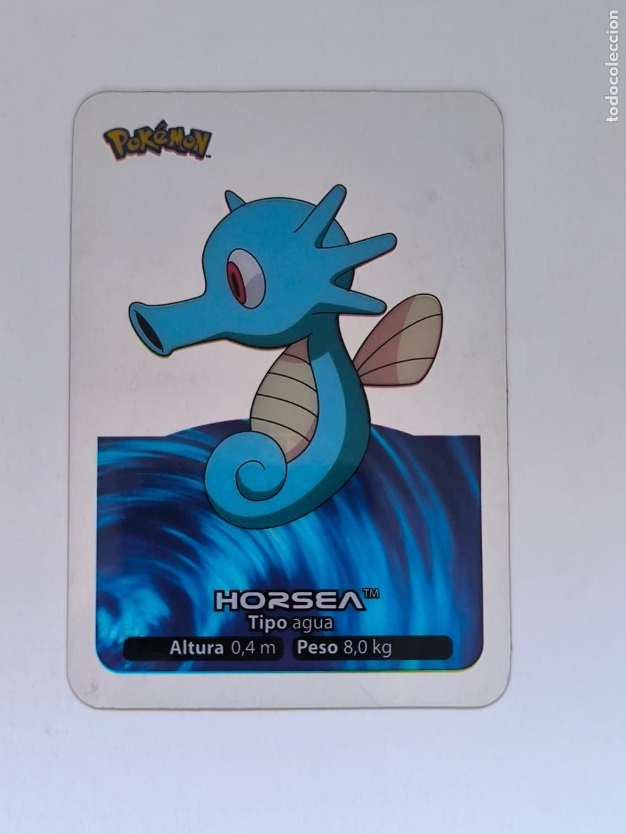 Trading cards: POKEMON LAMINCARDS - N&ordm; 116 HORSEA - CARD / CARTA - EDIBAS 2005 - ESPA&Ntilde;OL (Z7A2)
