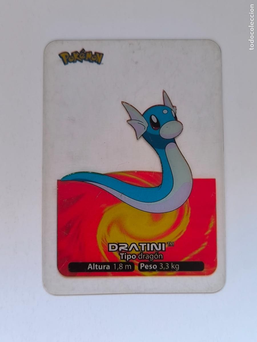 Trading cards: POKEMON LAMINCARDS - N&ordm; 147 DRATINI - CARD / CARTA - EDIBAS 2005 - ESPA&Ntilde;OL (Z7A2)