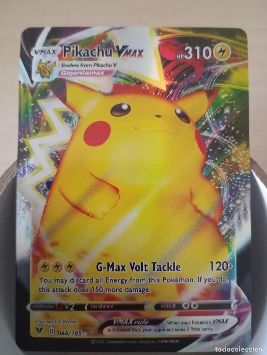 Trading cards: Carta Pok&eacute;mon Pikachu VMAX Holo Proxy