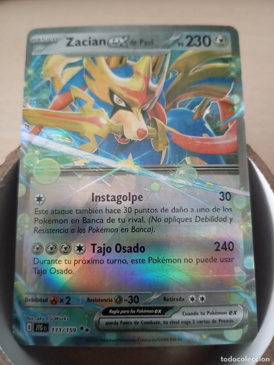 Trading cards: Carta Pok&eacute;mon Zacian ex de Paul Holo Proxy