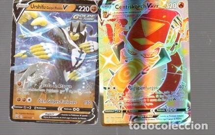 Trading cards: Cromos Pok&eacute;mon basico Urshifu v ps 220 v max v s 320