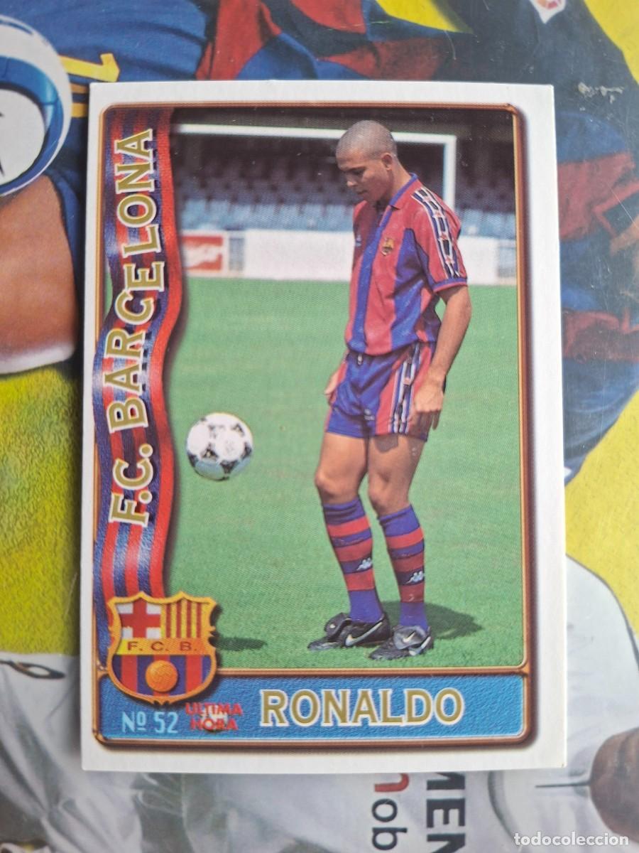 Trading cards: Ronaldo FC.Barcelona Mundicromo 96/97