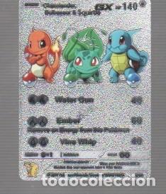 Trading cards: CROMO DE POK&Eacute;MON DE BASIC HP 140 DEL A&Ntilde;O 2019 COLOR PLATA