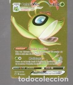 Trading cards: CROMO DE POK&Eacute;MON DE V MAX CELEBI V MAX PS 410 DEL A&Ntilde;O 2022